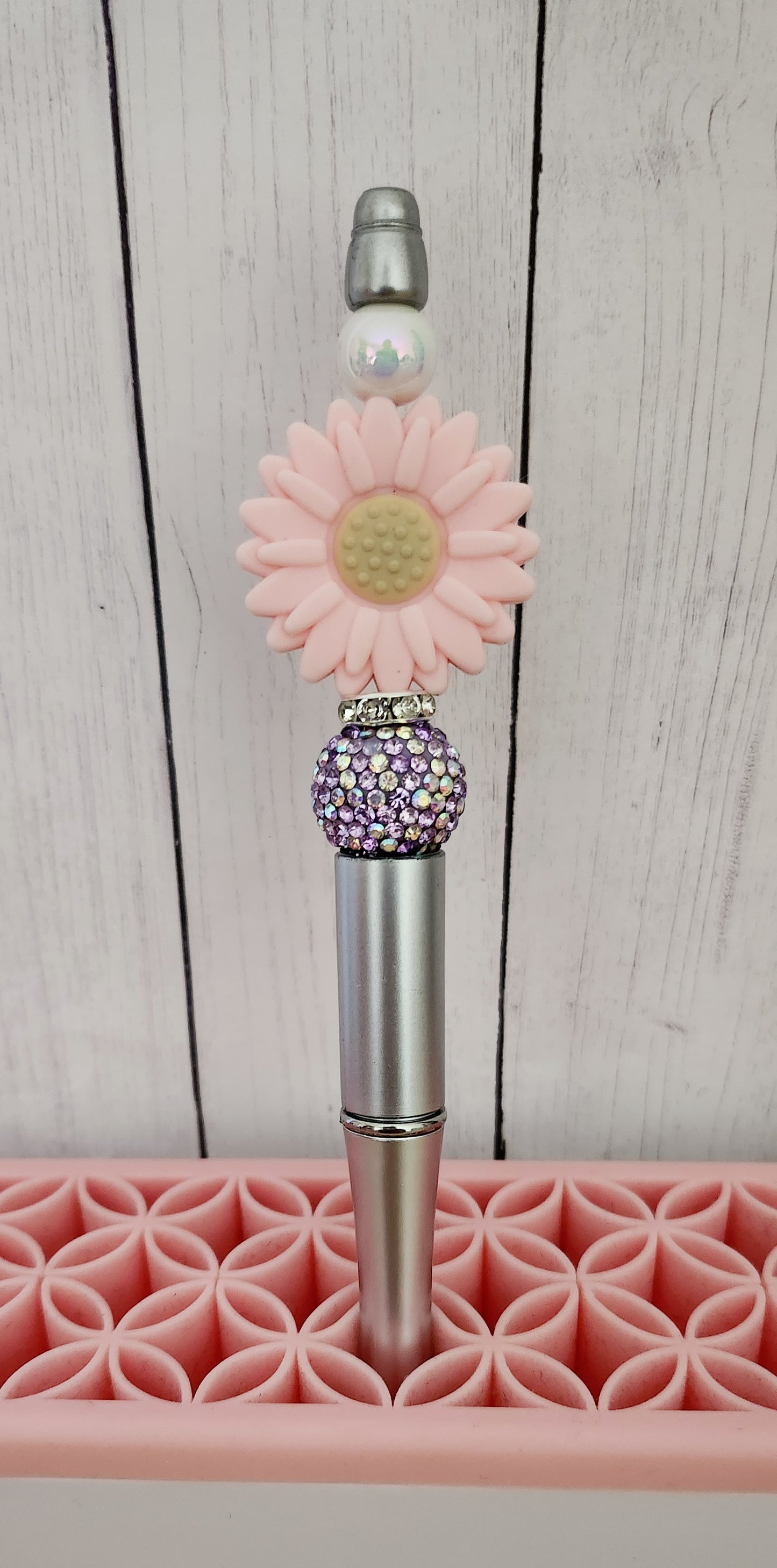Pink Sunflower pen