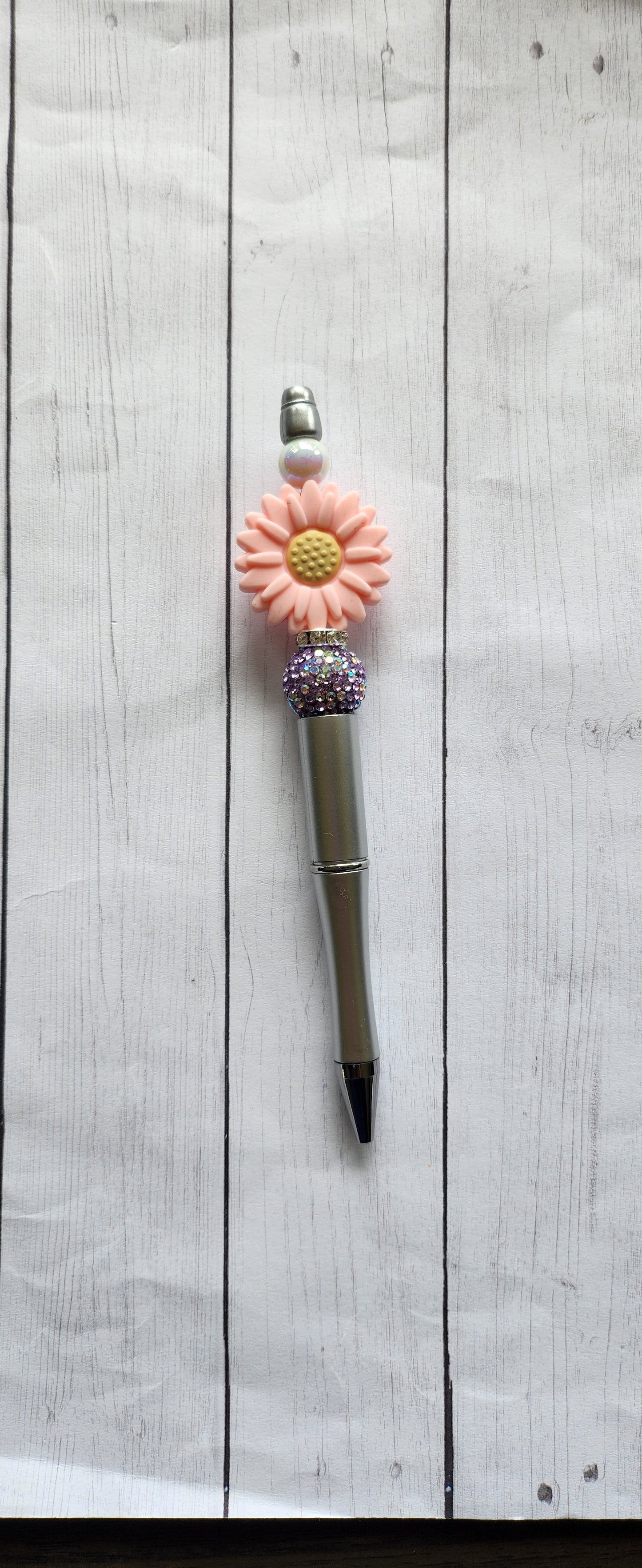 Pink Sunflower pen