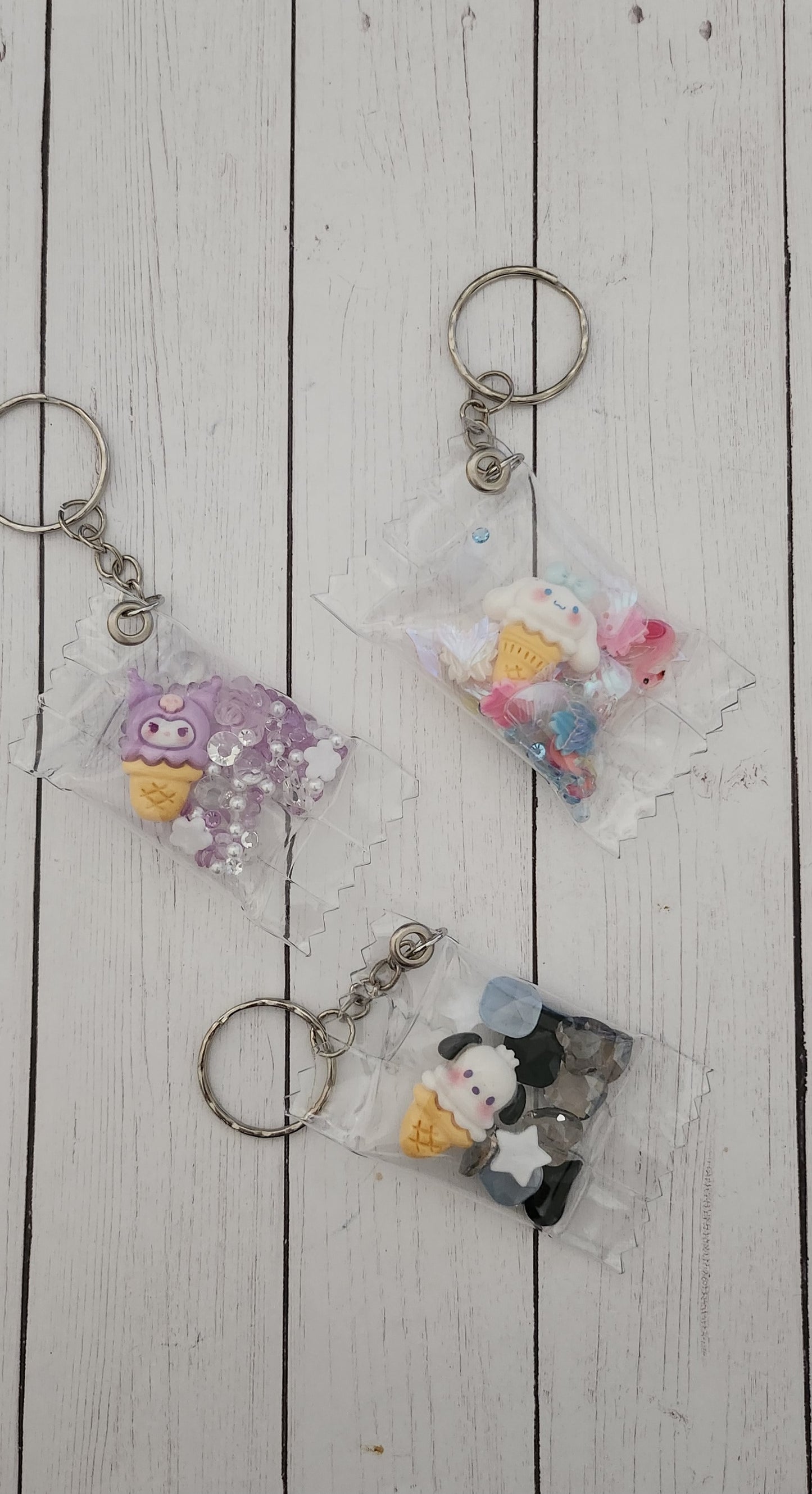 Frenz keychains (ice cream set)