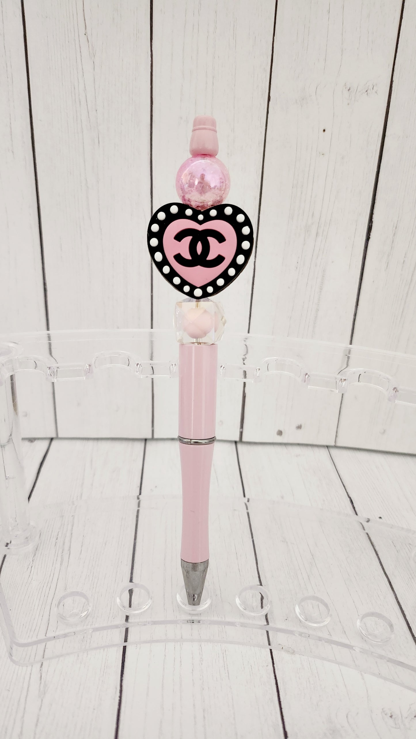 CC dot heart pen