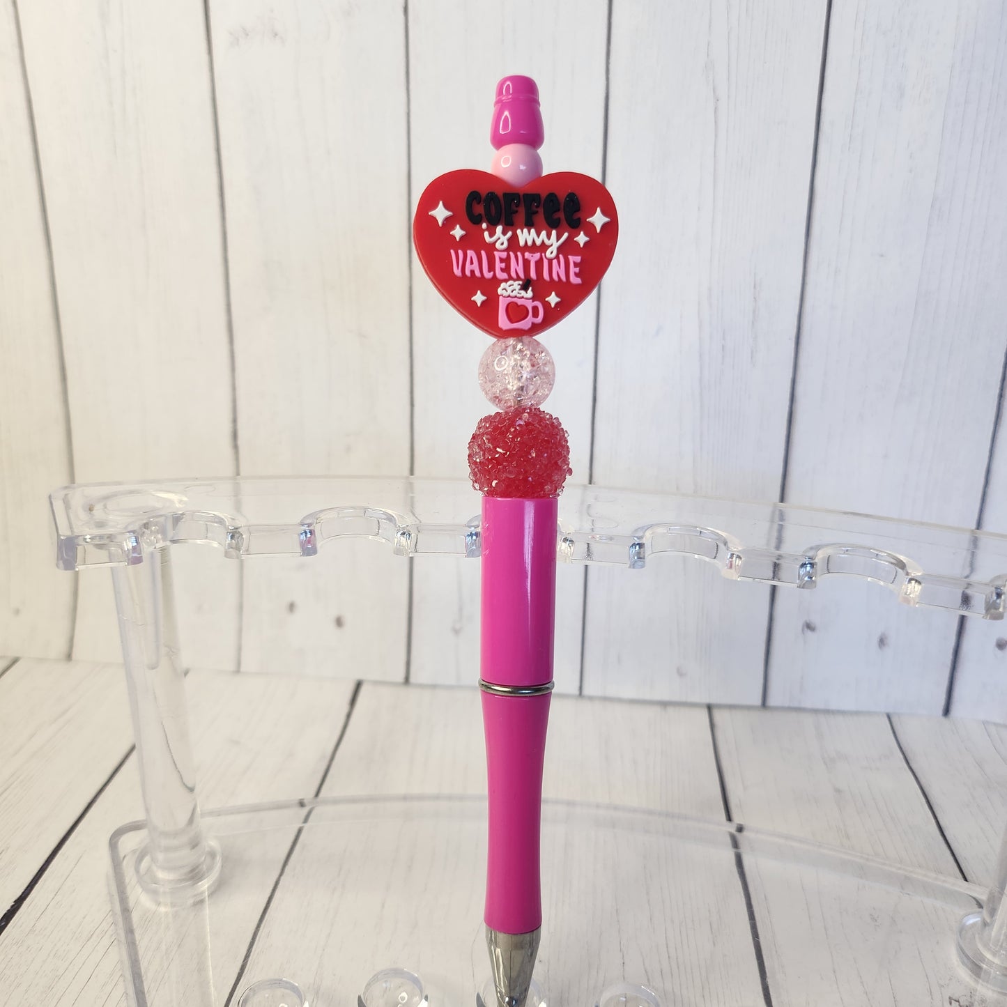 Coffee valentine pen