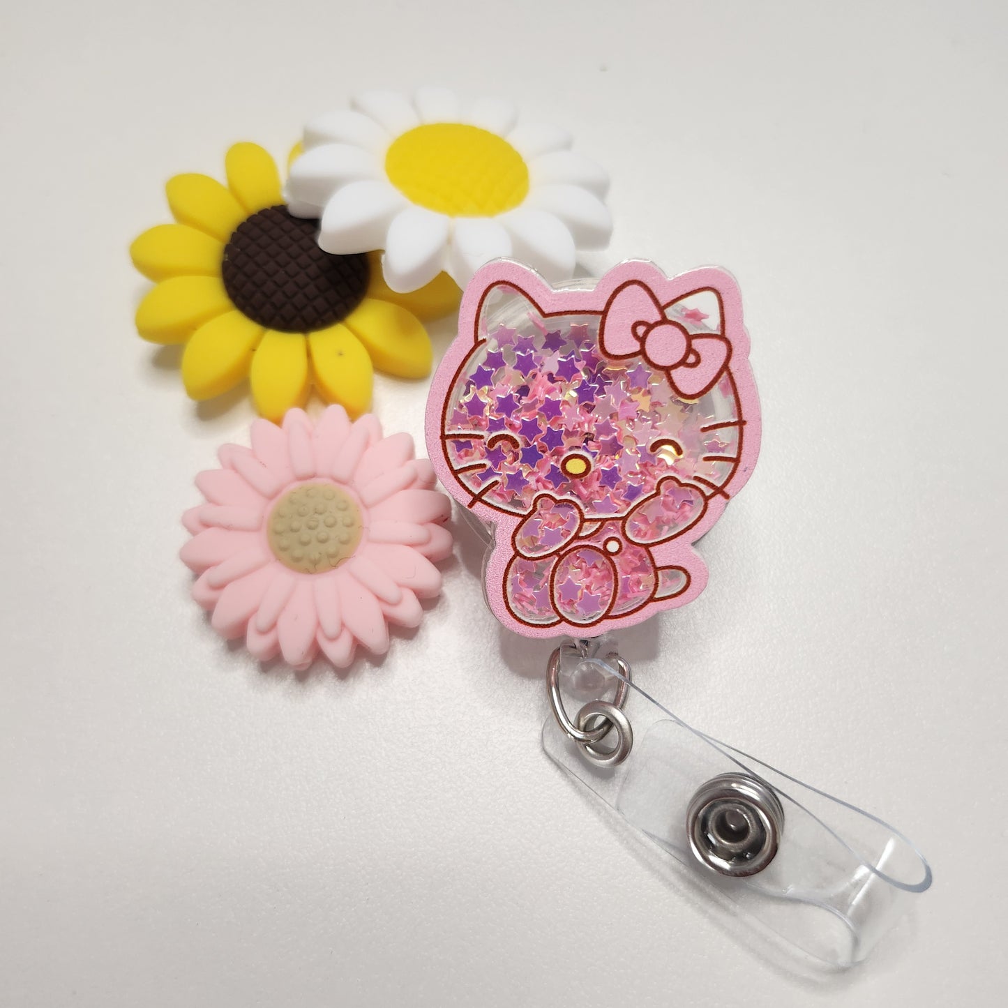 Cat badge reel