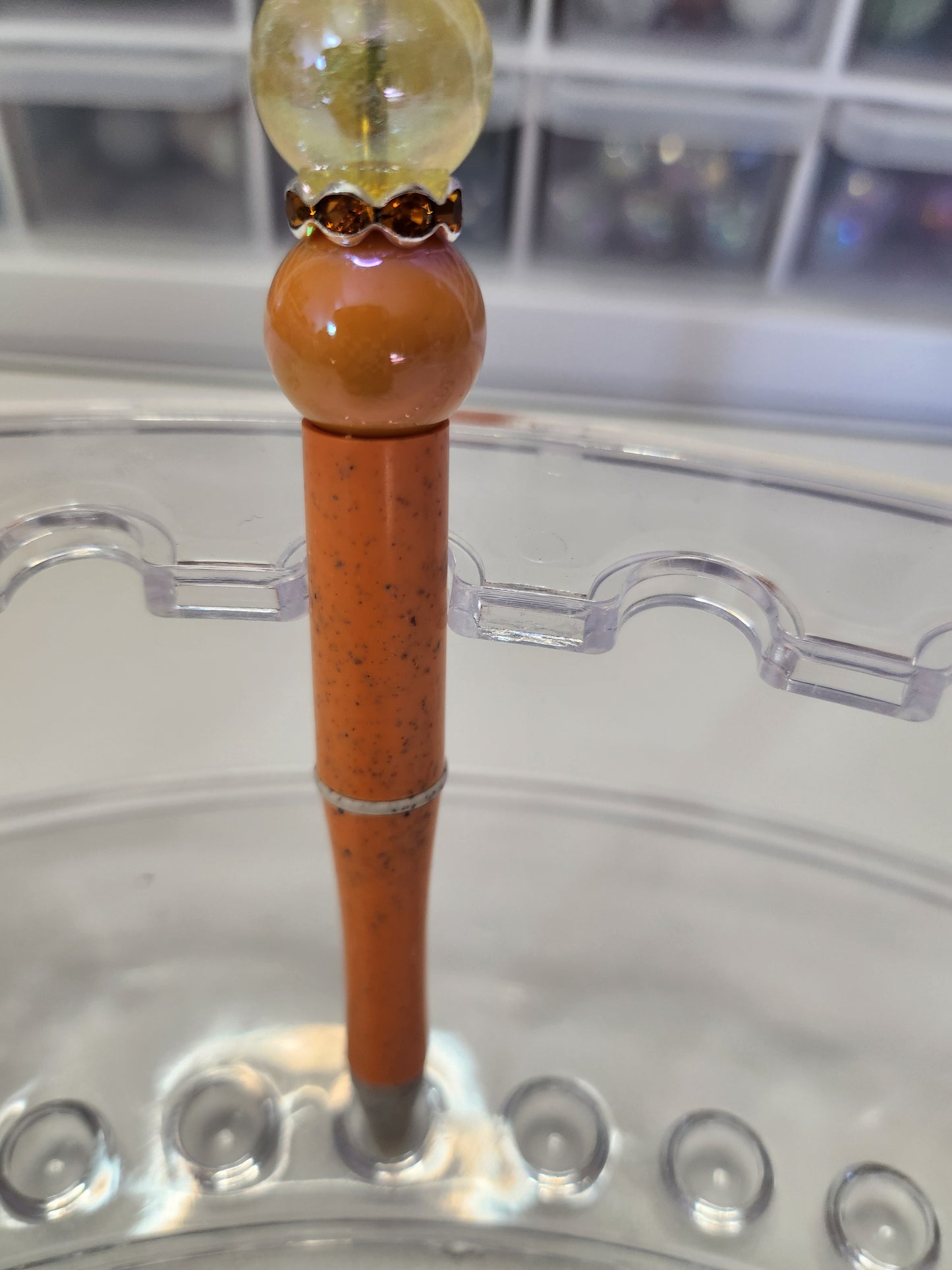 3D candy corn pen