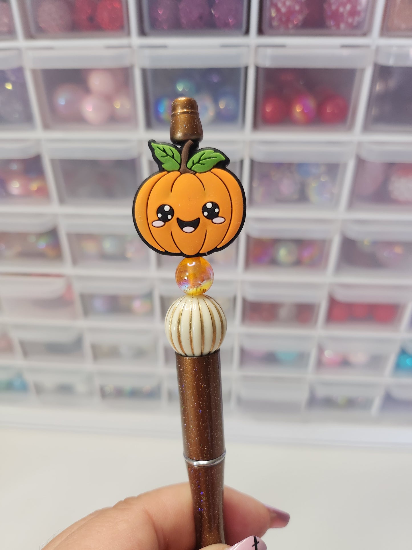 Kawaii Pumpkin pen