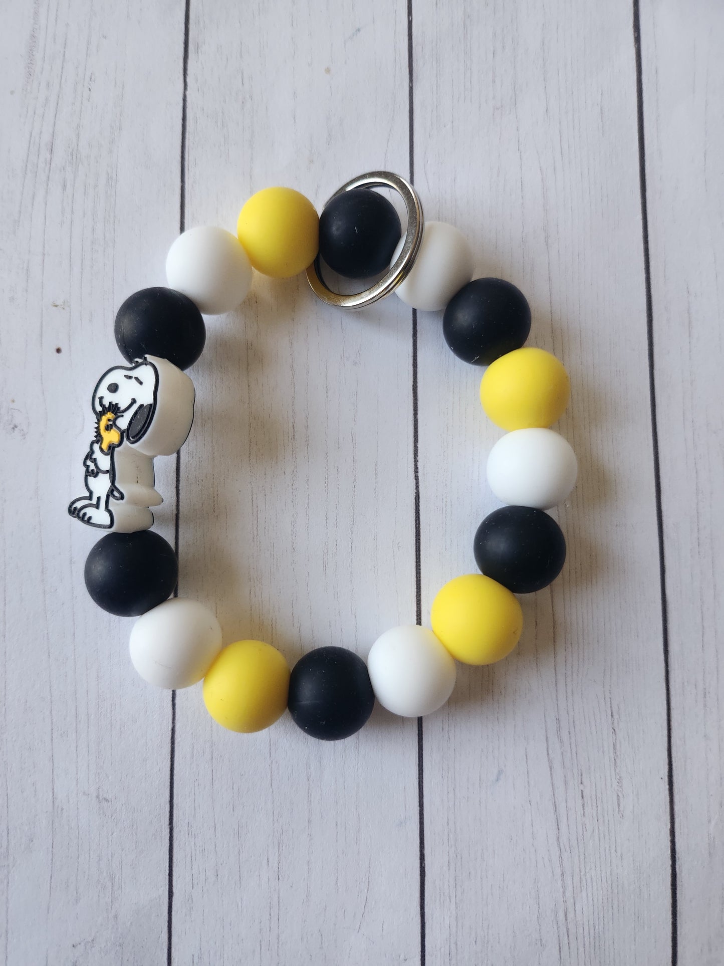 Snoopy keychain wristlet