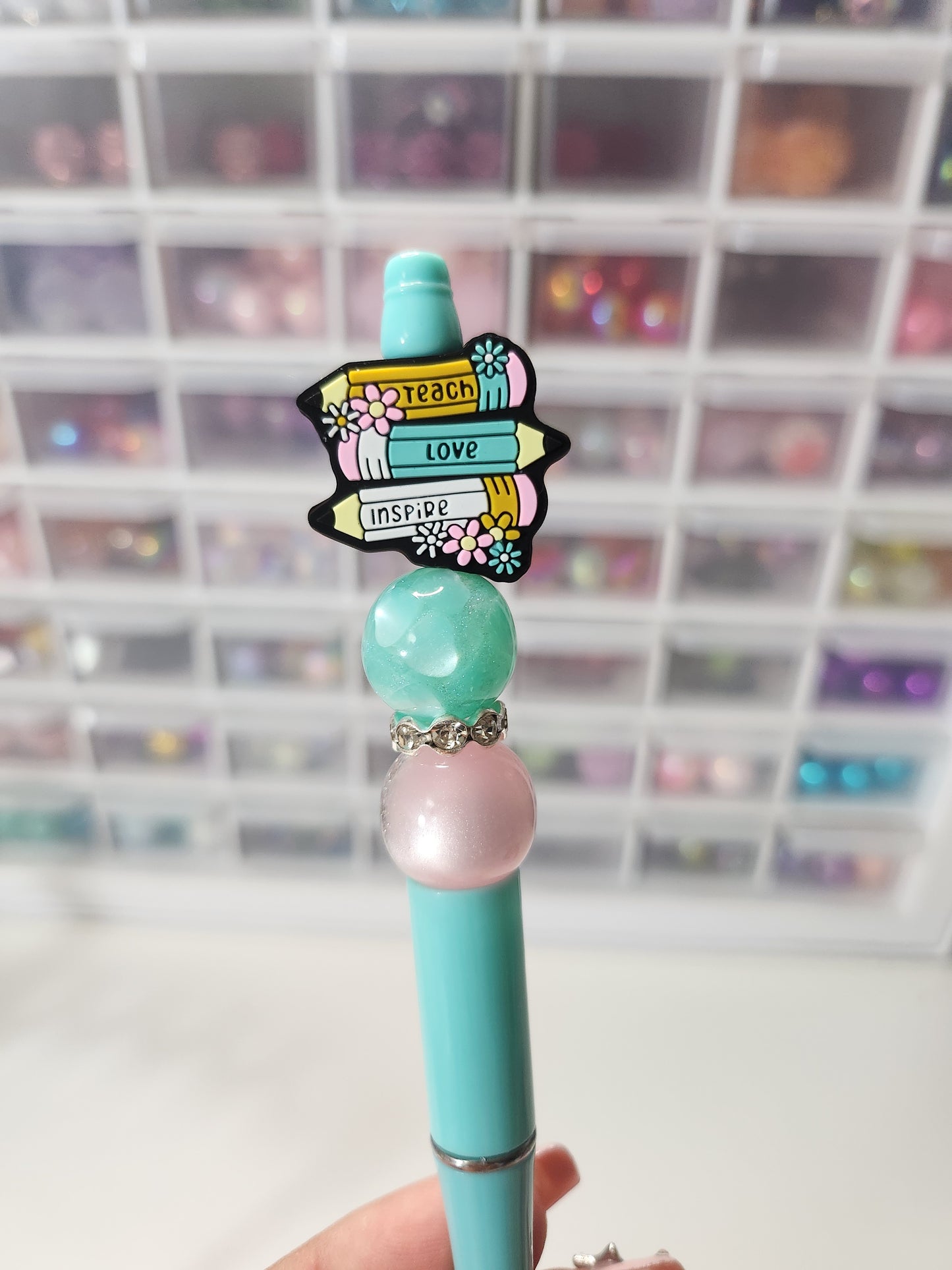 Teach Love Inspire pen