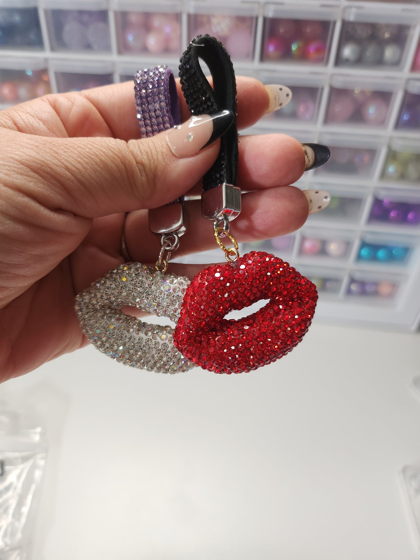 Lips keychain