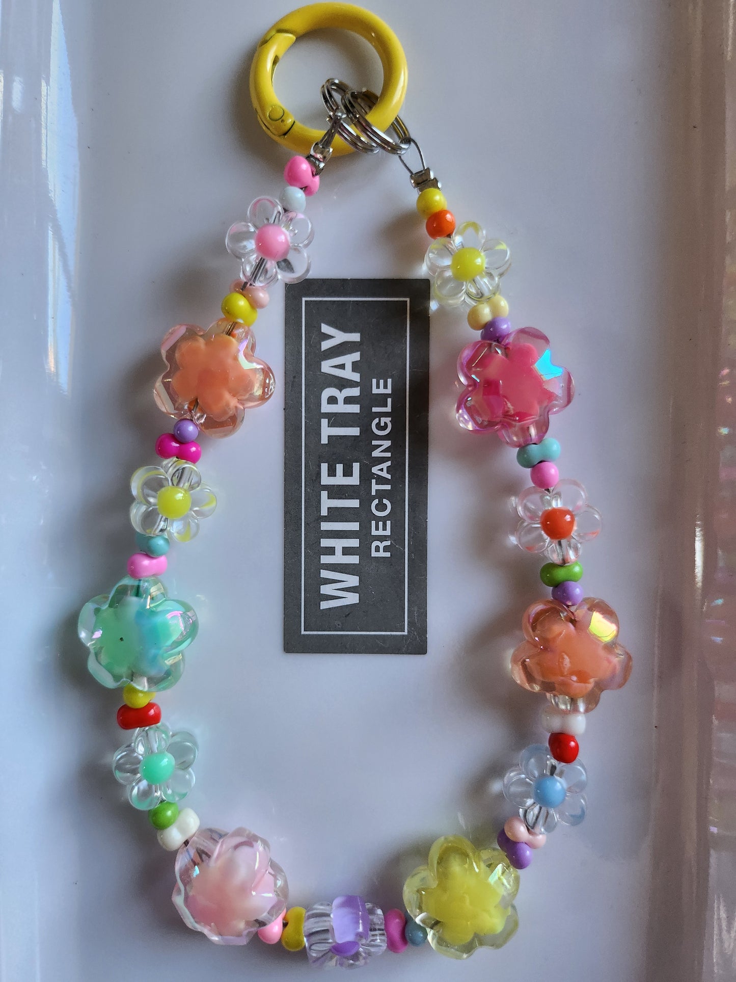 Bright Flower phone charm//bag charm