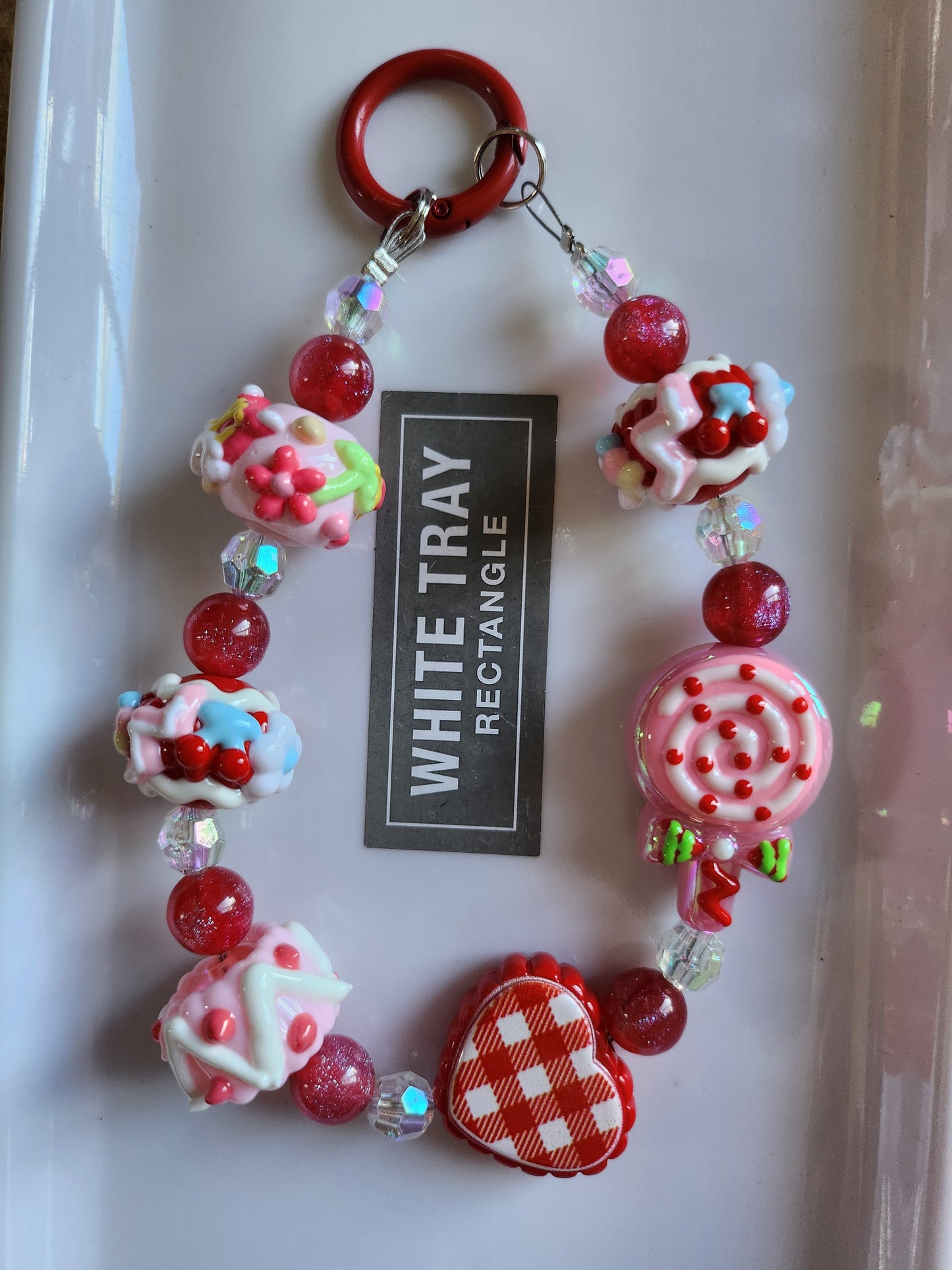 Lollipop phone charm//bag charm