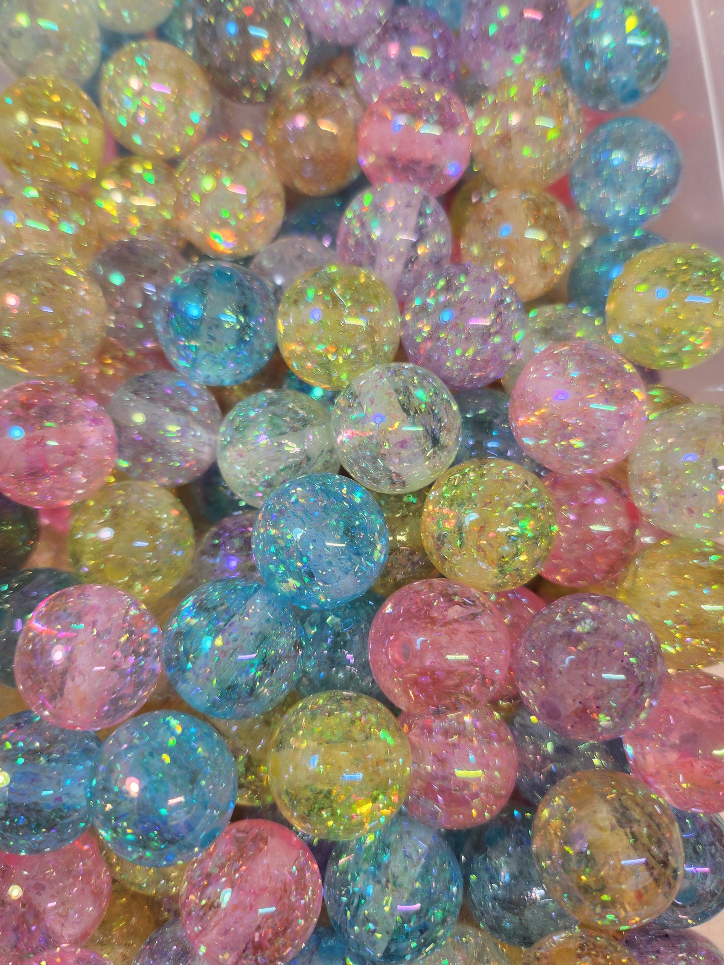 Crackle beads