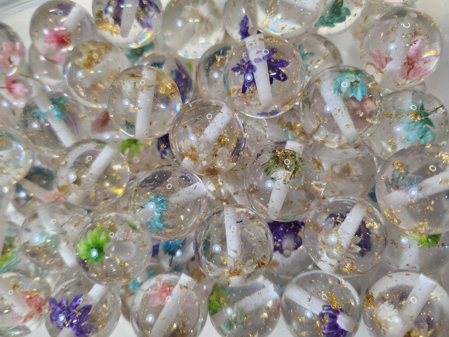 20 mm Flower Beads