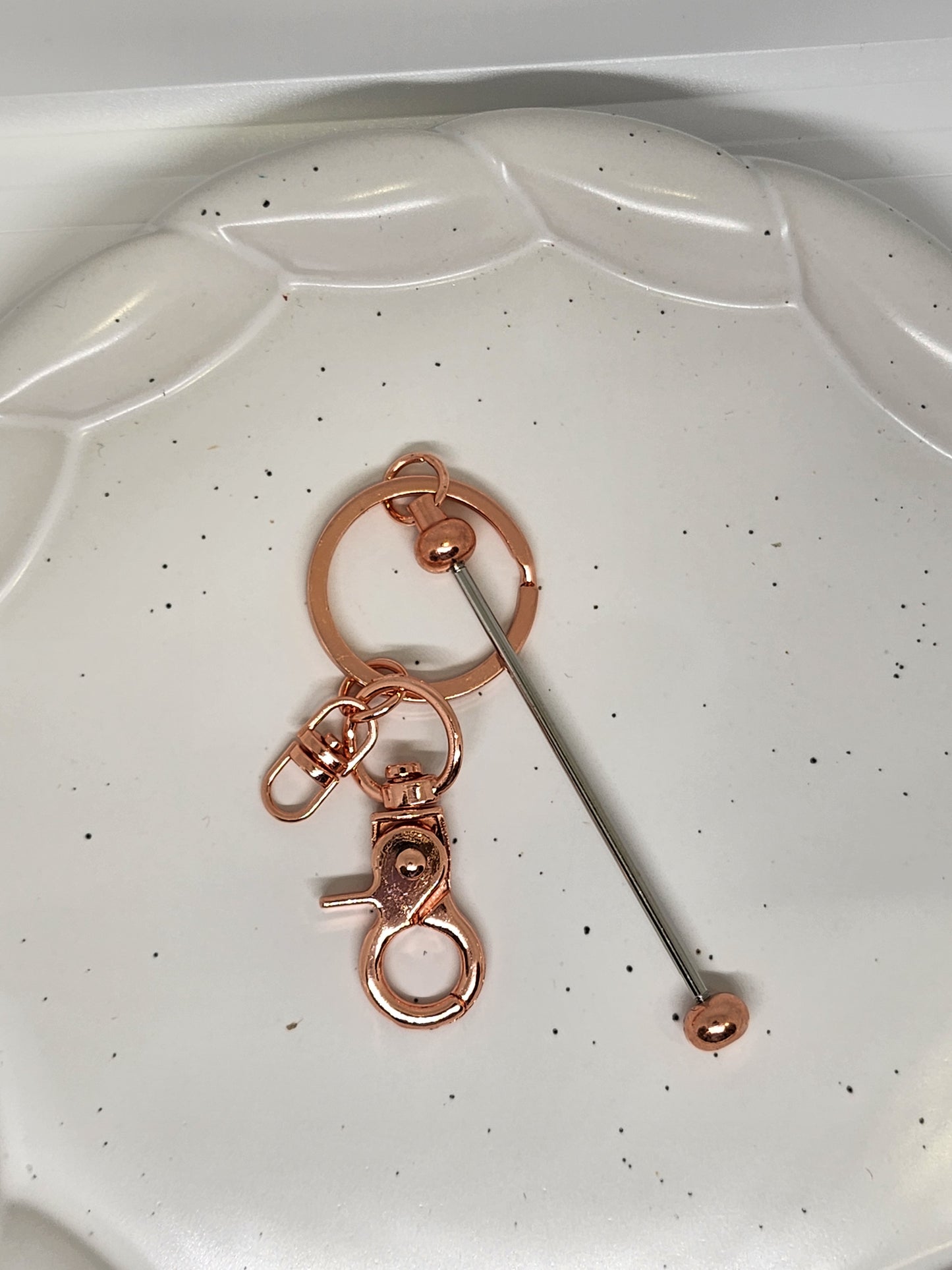 Beadable keychains