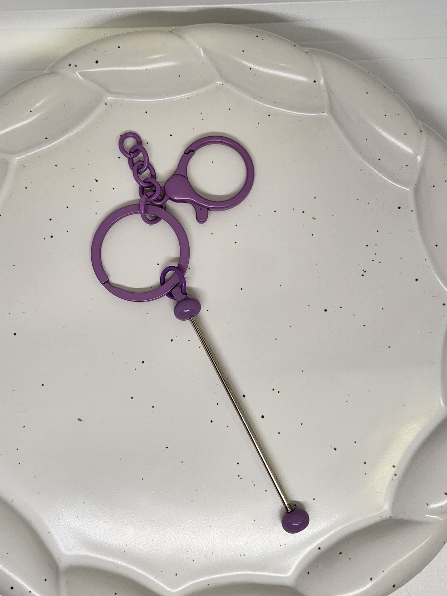 Beadable keychains