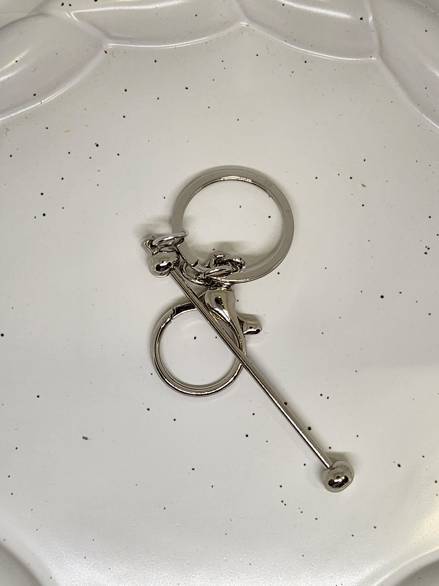 Beadable keychains