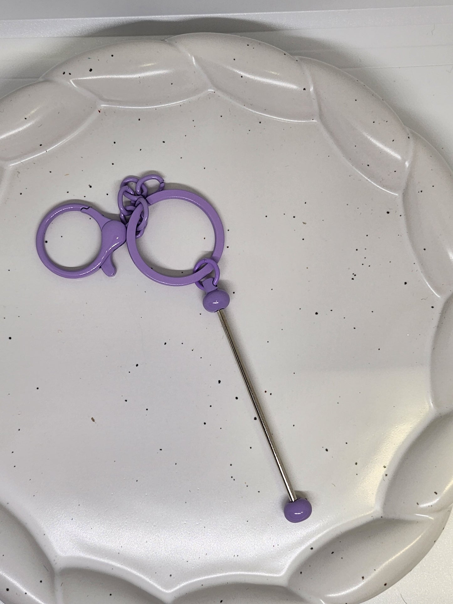 Beadable keychains