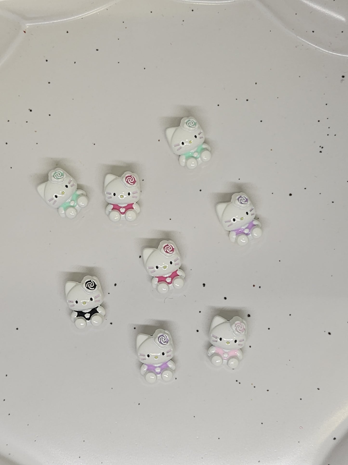 Kitty Rose metal bead