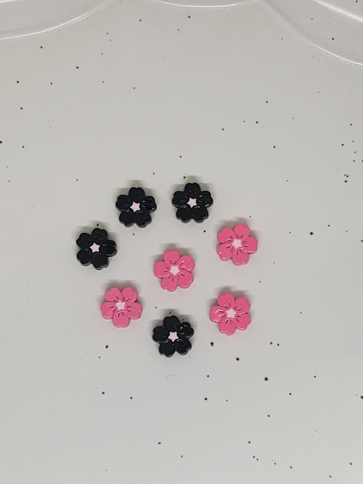 Flower metal beads