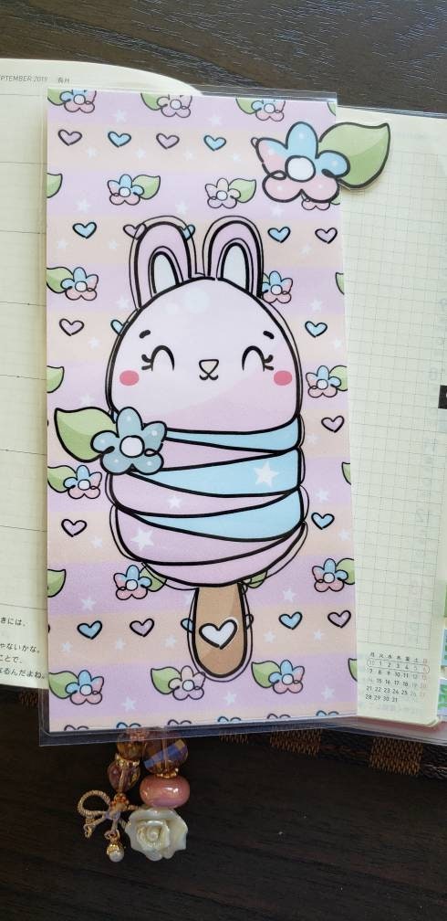 Animal Hobonichi weeks sticker pocket//envelope