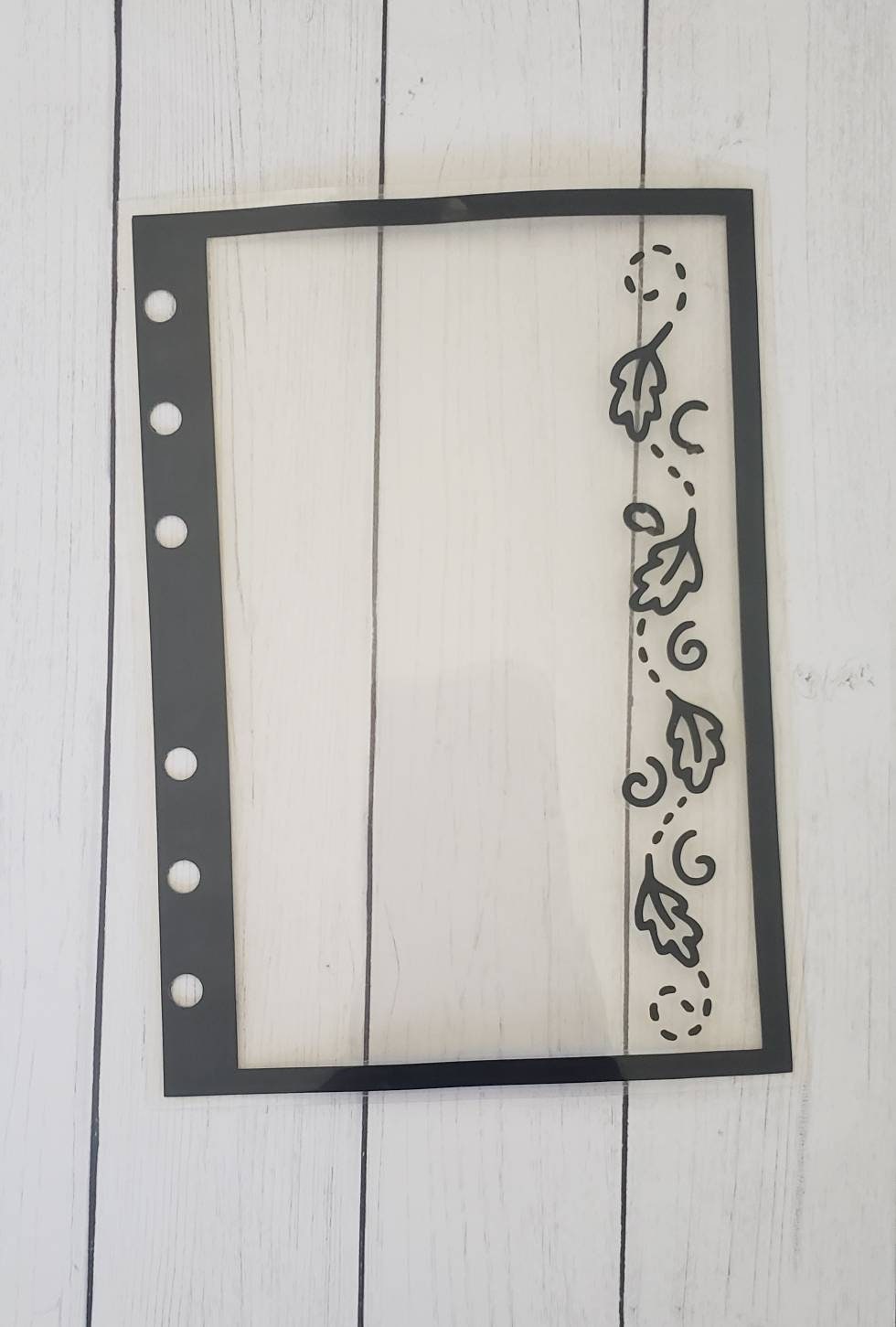 Fall leaves Planner Dashboard