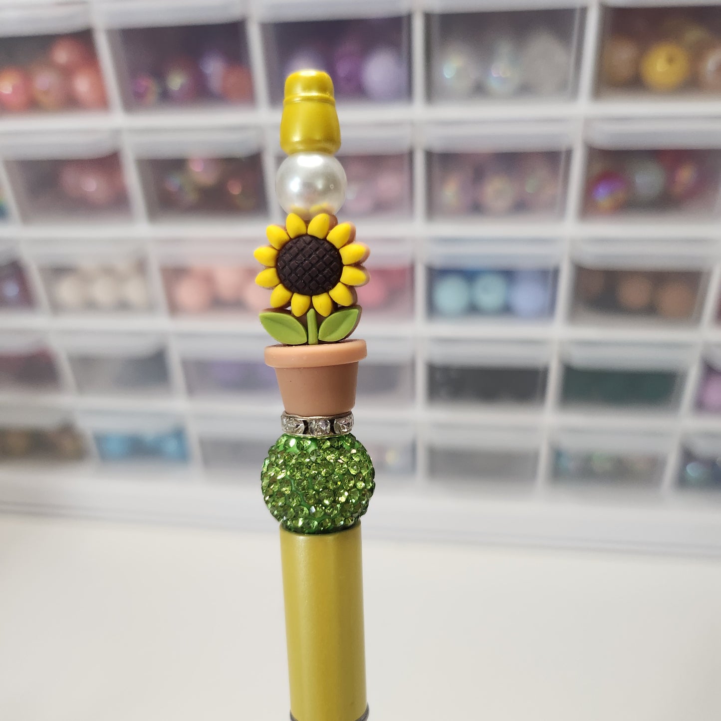 Sunflower pot