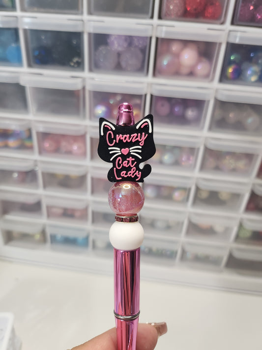 Crazy cat lady pen