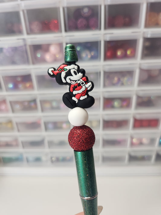 Santa Mickey pen