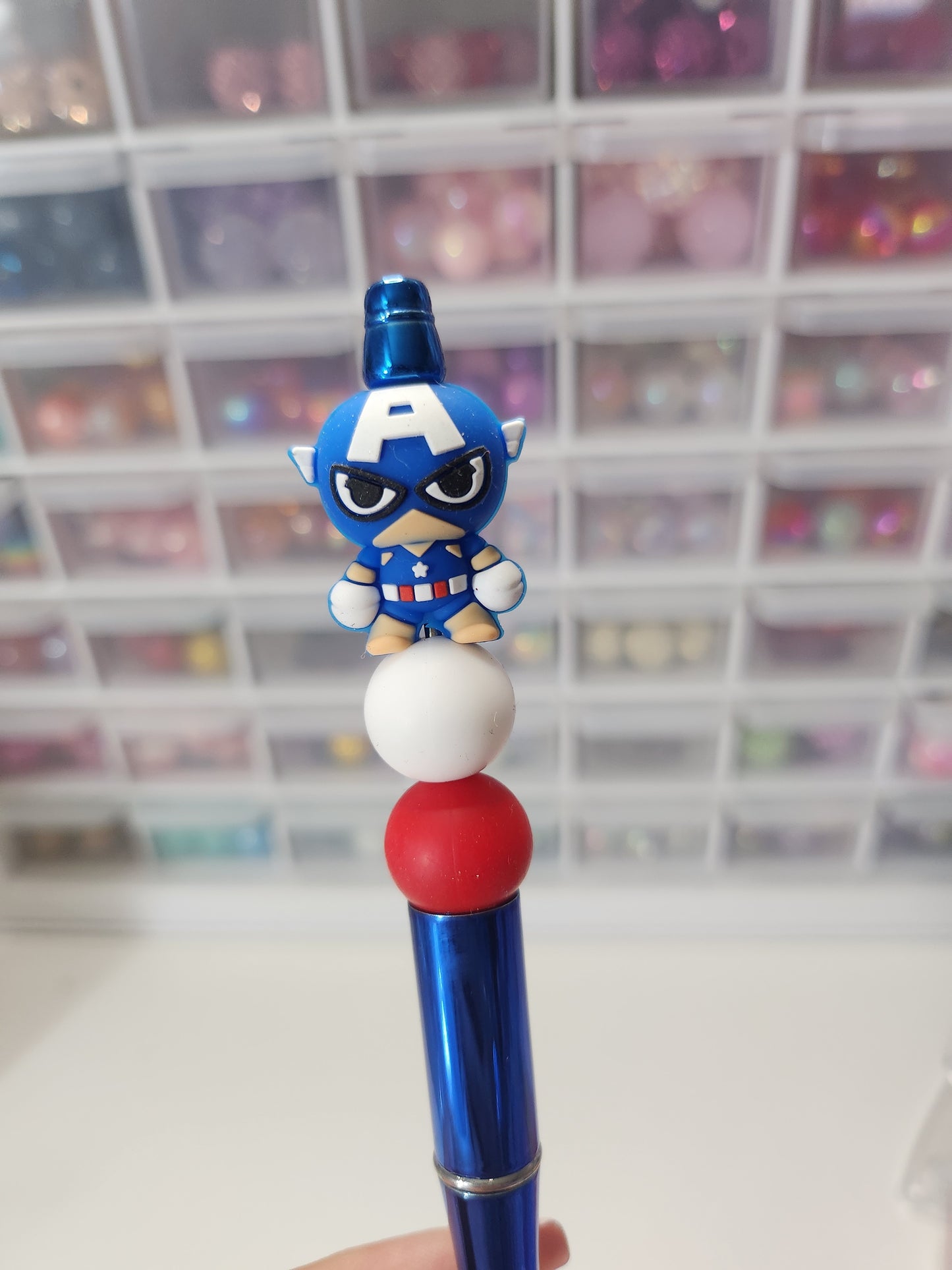 3D Capt America pen