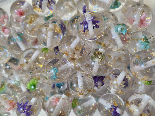 20 mm Flower Beads