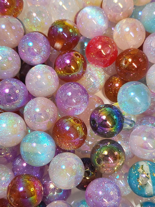 Glitter beads