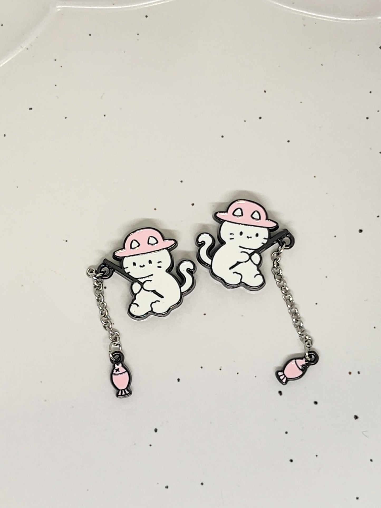 Cat Fishing beads