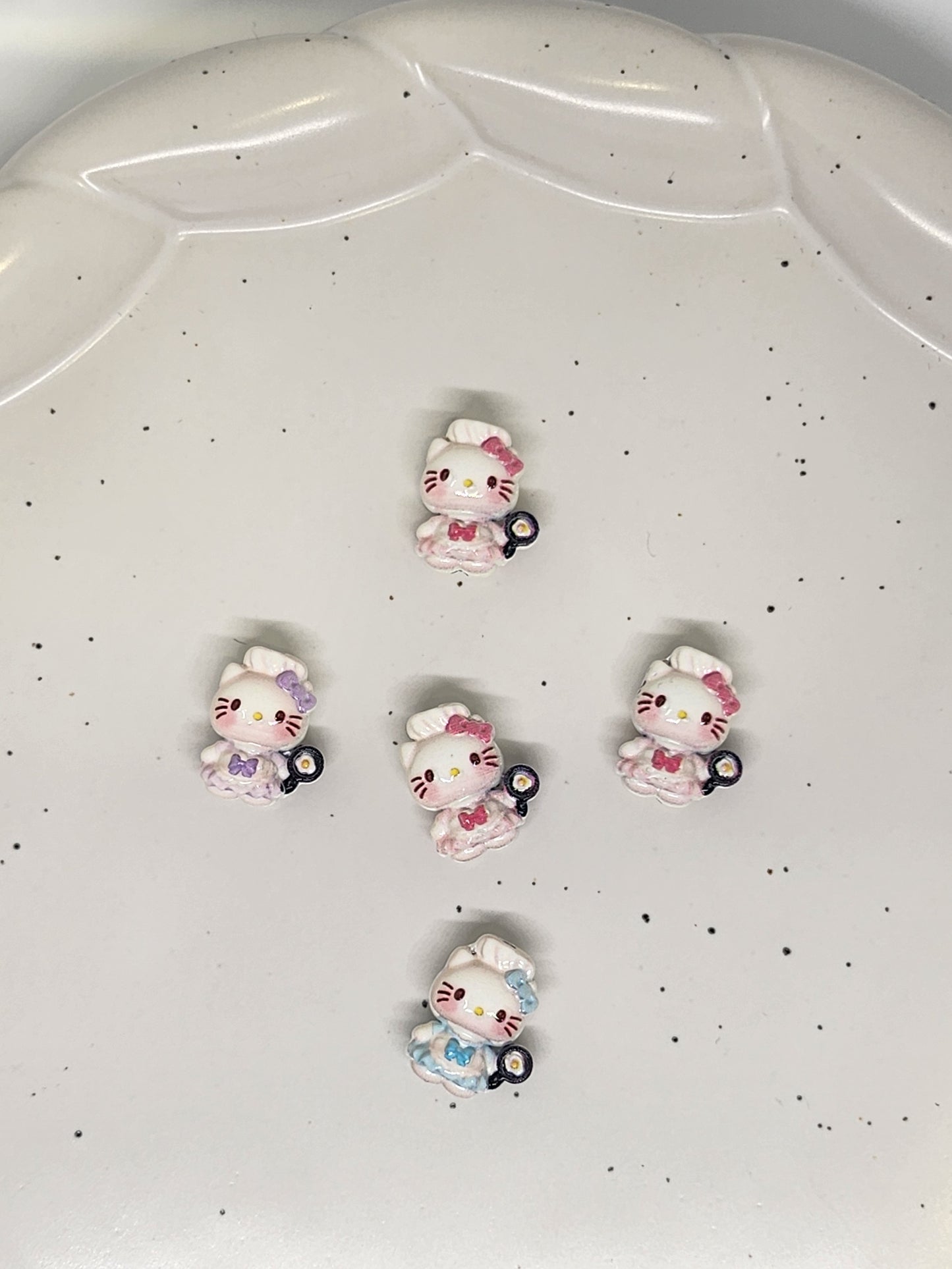 Kitty Chef metal beads