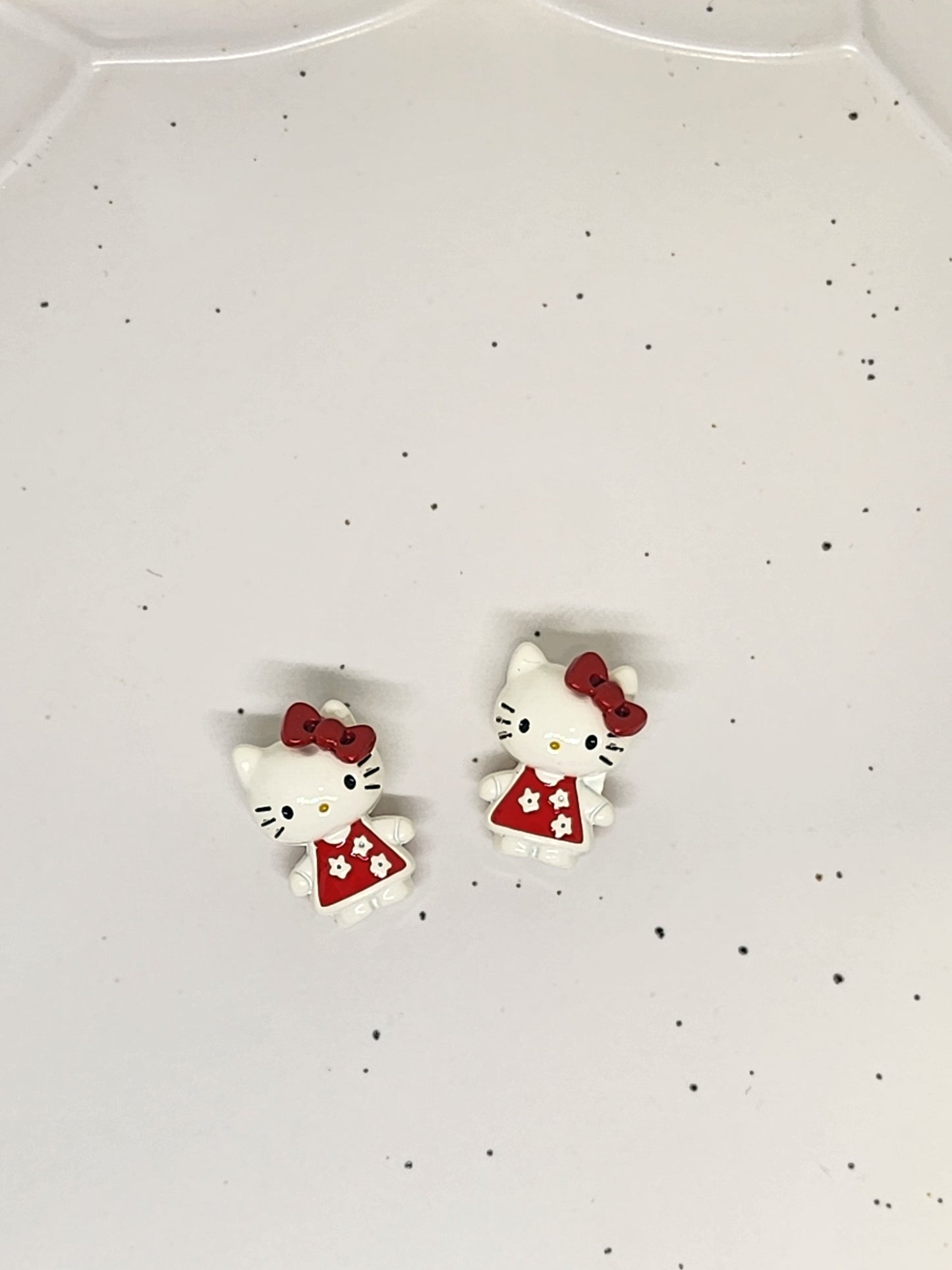 Kitty red full body beads