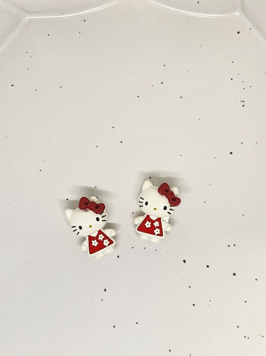 Kitty red full body beads