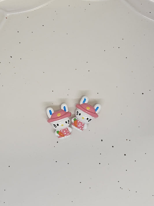 Kitty Carrot bead