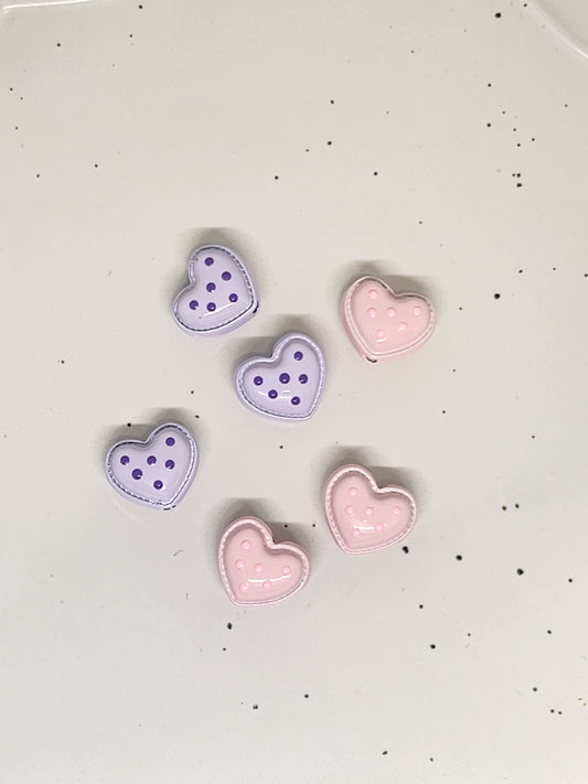 Puffy Heart Beads