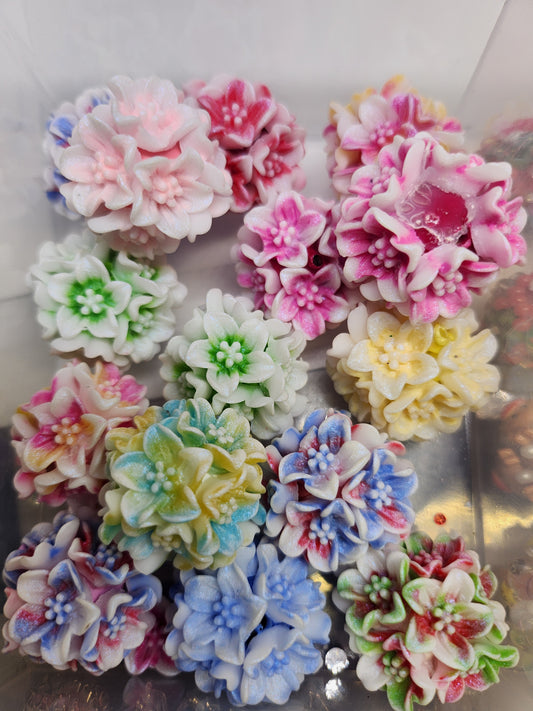 Hawaiian Flower beads