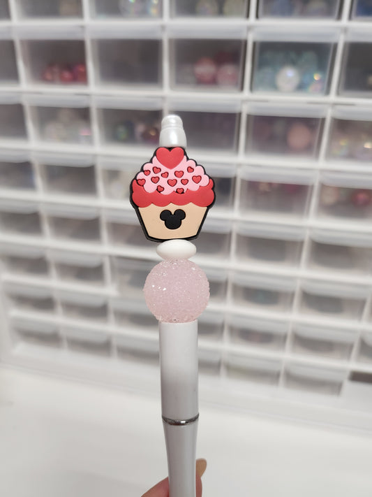 Mouse cupcake pen