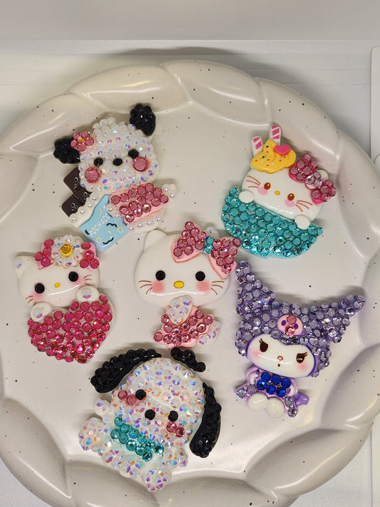 S*rio Rhinestone Flatback Beads