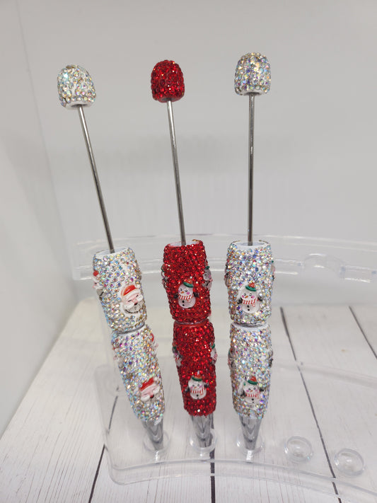 Christmas Rhinestone pen