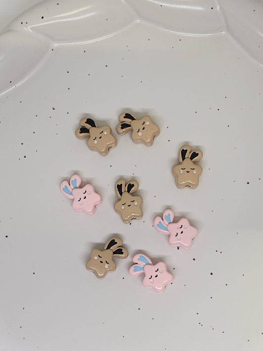 Star Ears metal bead