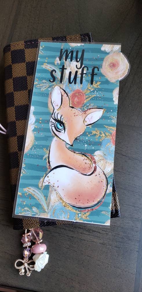 Fall Animals//Hobonichi weeks sticker pocket//envelope