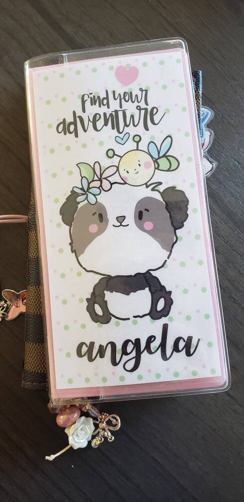 Hobonichi weeks cover insert//dashboard//pencil board//panda