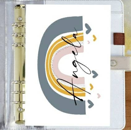 Rainbow dashboard//cover//personalize