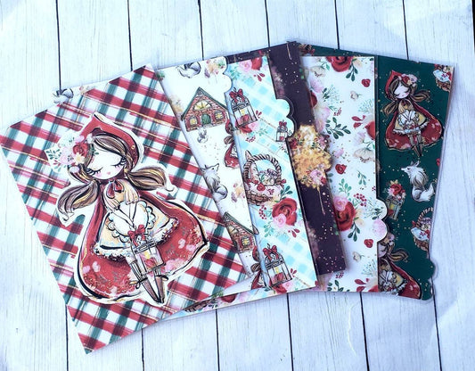 Red riding hood Planner divider set