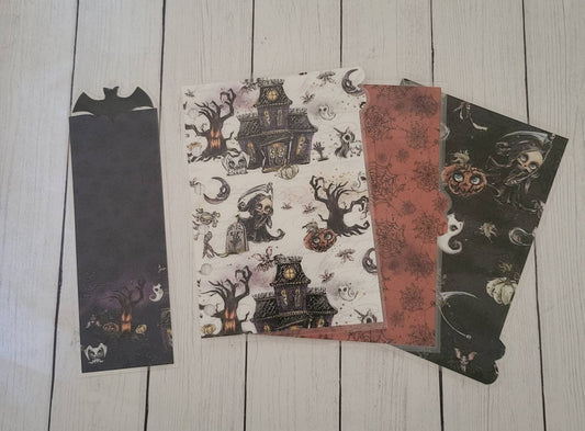 Spooky Halloween planner divider set
