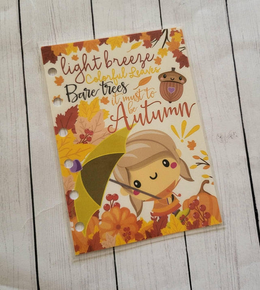 Autumn Ringed Planner Dashboard