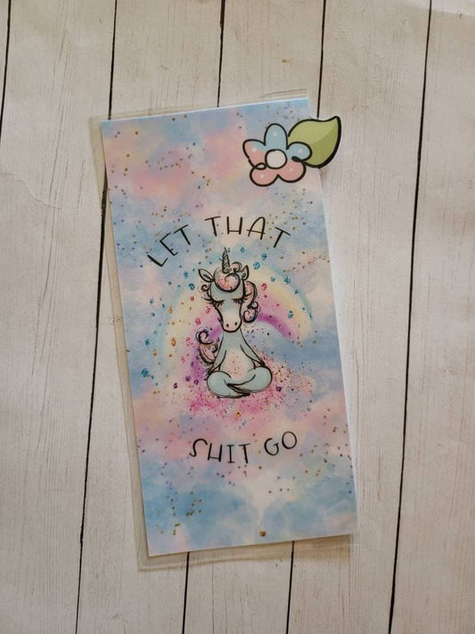 Unicorn Hobonichi weeks sticker pocket//envelope